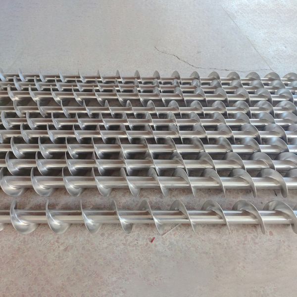 Customizable Stainless Steel Heat Resistant Auger Screw Feeder and Spiral Conveyor for Industrial Use