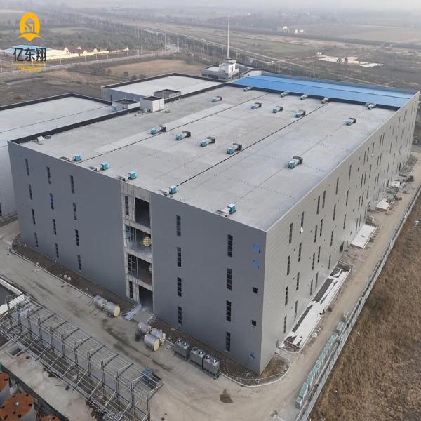 Modern Aesthetics Steel Structure Warehouse With Sandwich Panel Roofing