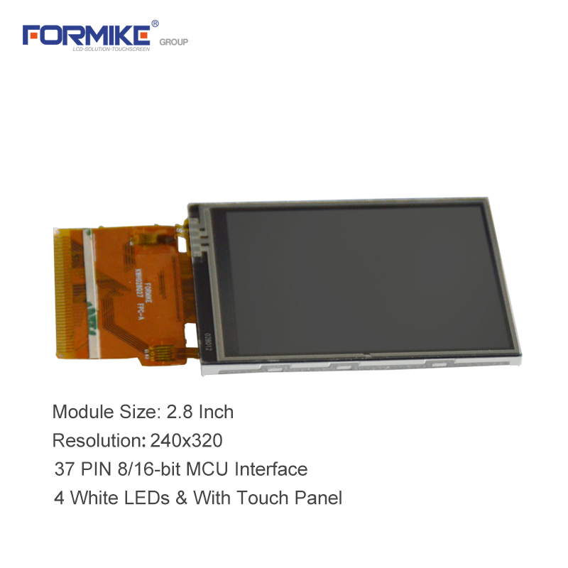 2.8 Inch TFT LCD Display Panel ILI9341 240x320 Resolution With Resistive Touch