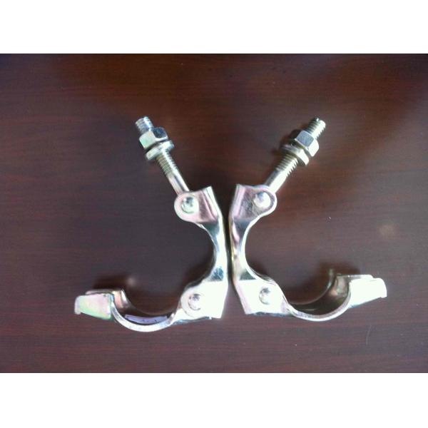Steel Forged Scaffolding Swivel Coupler , Pressed Scaffolding Pipe Clamps