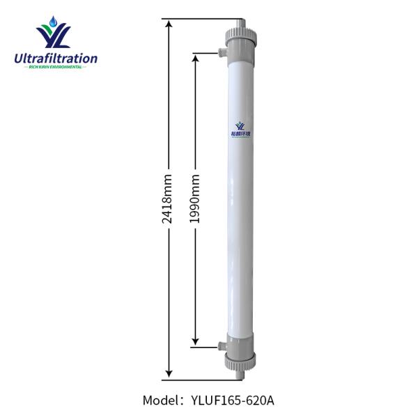Rich Kirin UF Membrane Filter Microza UNA Equivalent Membrane Water Treatment System Ultrafiltration PVDF Material