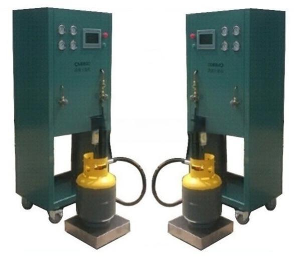 R134a Refrigerant Filling System Air Conditioning Freon Recovery Charging Machine Split Charging Equipment