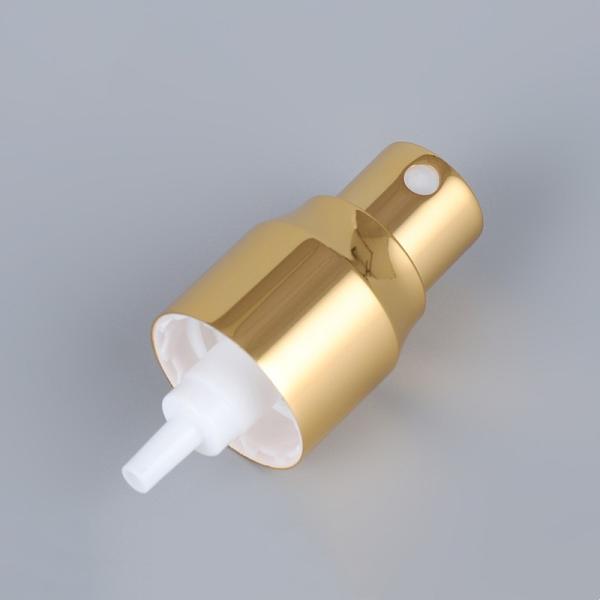 20mm 20 / 410 Aluminum Fine Mist Sprayer Pump Gold Perfume Face Mist Spray
