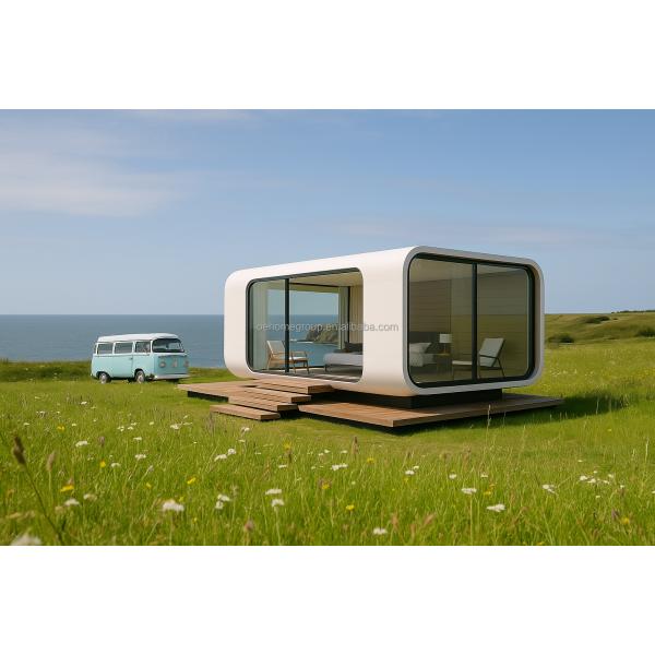Soundproof OEM ODM Modular Private Office Pods Outdoor Capsule For Exterior Garden Backyard