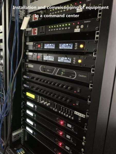 1500px Speaking Distance Digital Conference System Main Unit Control