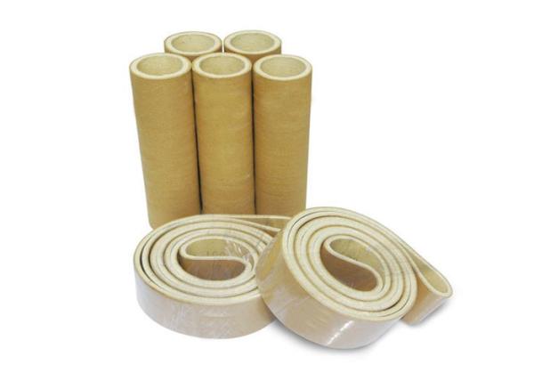 10mm Heat Resistant Felt Conveyor Belt , Pbo Kevlar Flat Belt For Aluminum Extrusion Lines