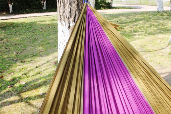 Virson Wholesale Outdoor Canvas Hammock with Polyester Cotton Canvas Material