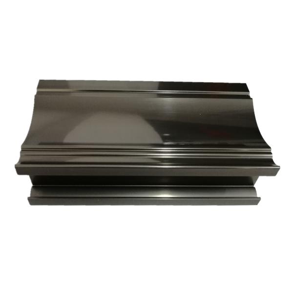 Высокая лоснистая, который подвергли механической обработке Шампань анодировала алюминиевые профили штранг-прессования