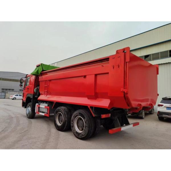 6×4 приводное колесо Передний подъемный стиль 375HP HOWO Tippers Truck 25t Heavy Duty Dump Truck