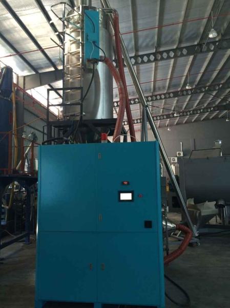Plastic Twin Tower Desiccant Industrial Dry Air Dehumidifying Dehumidifier Dryer OTD-1400 Blue Color