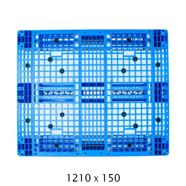 1200*1000*150MM Paleta de plástico com rodas OEM aceitável LLDPE/PE filme de alongamento