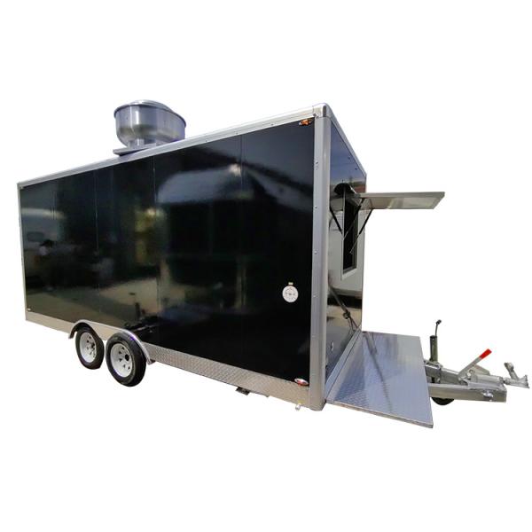 Kitchen Hotdog BBQ Food Trailers Fully Equipped Food Trucks For Events