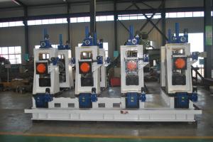 Máquina de tubulação automática de construção de tubos de costura reta 75m/min