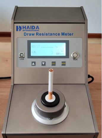 HD Tobacco Stick Digital Suction Resistance Measurement Equipment for Heating Sticks 1Pa Resolution Airflow Pressure Drop Meter