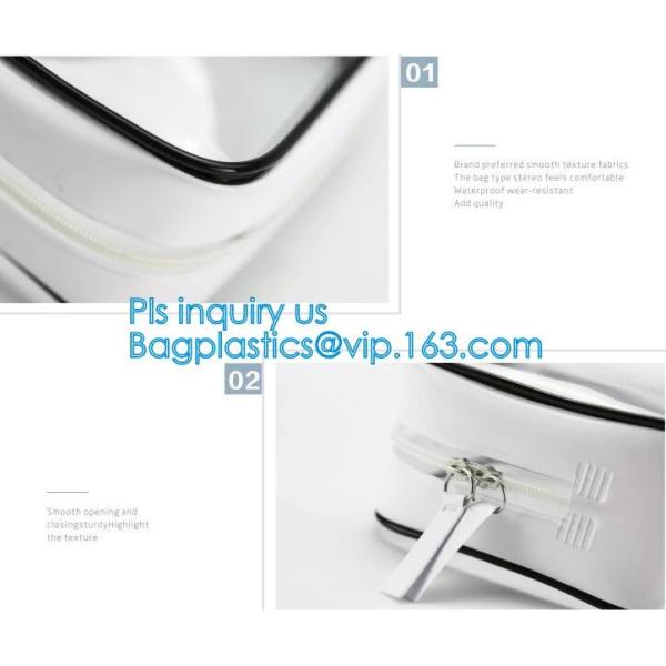 Cosmetic Bag Make up Organizer Bag Waterproof PVC Makeup Bag, travel clear pvc makeup bag cosmetic bag, vacation beach p
