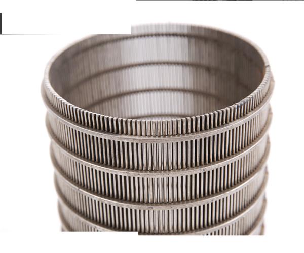 SS 304 Flat Wedge Wire Screen for Water Well Casing