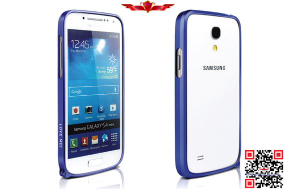 Fashion Design Ultra Thin 0.7MM Aluminum Bumper For Samsung Galaxy S4 Mini Multi Color