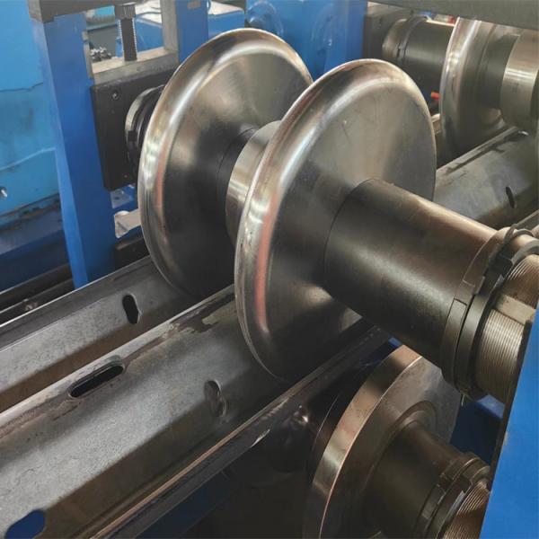 80mm Roller Diameter Highway Guardrail Roll Forming Machine with 350Mpa Yield Strength