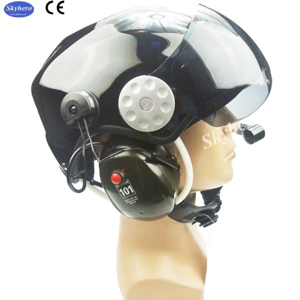 En 966 Standard Powered Paragliding Helmet  Noise Cancel Paramotor Helmet Color Red Black White Blue Paramotor