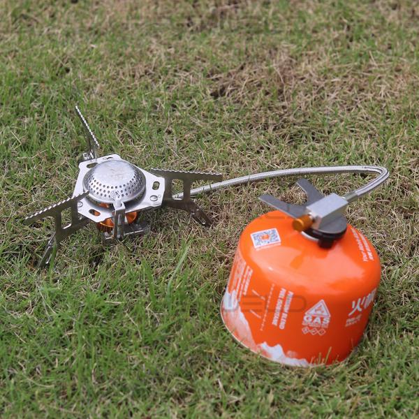 Печь для рюкзака с пропанным горелкой для приготовления пищи на открытом воздухе и охоты на охоту