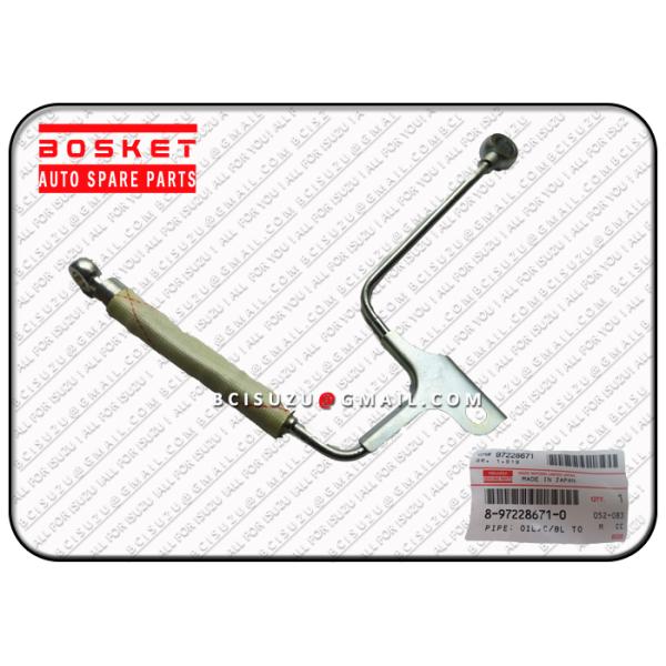 Isuzu NPR 4HE1 Isuzu Pickup Truck Parts 8972286710 8-97228671-0 Oil Pipe Cylinder Block To Vac Pump