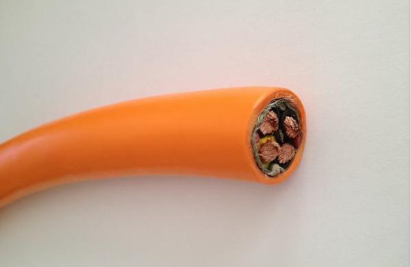 Special Cable for Drag Chains TRVVP 8Cx0.5sqmm for machine or equipments bending frequently in grey/black/orange Color