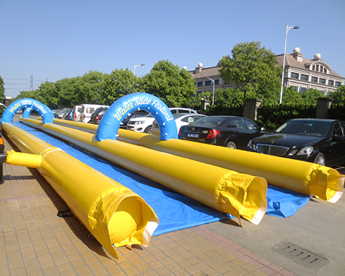 Factory Price 1000ft Long Inflatable Water Slide the City Custom Outdoor Slide for Commercial Sale