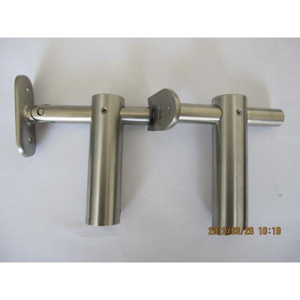 Stainless Steel Outdoor Railings Components, Handrail Tube Bracket