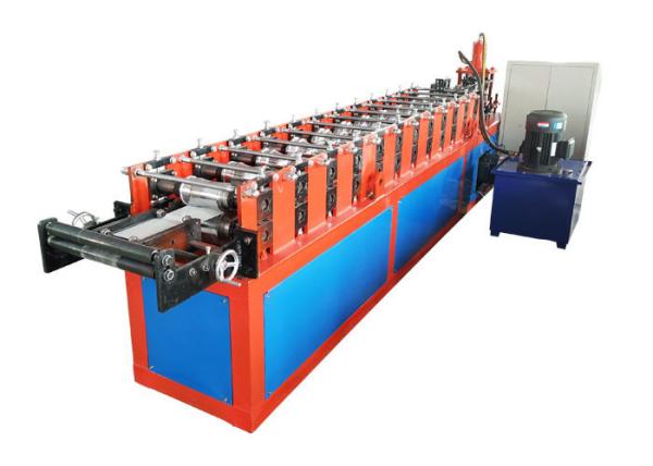 Rolo automático eficaz da largura 120mm que forma a máquina, rolo de aço do quadro de porta que forma a máquina