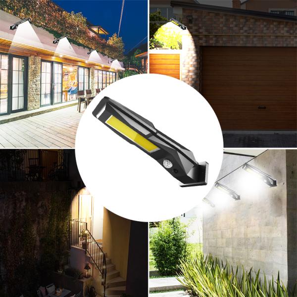 Indoor House ABS+PC Decorative Solar Street Lights IP65 186LM
