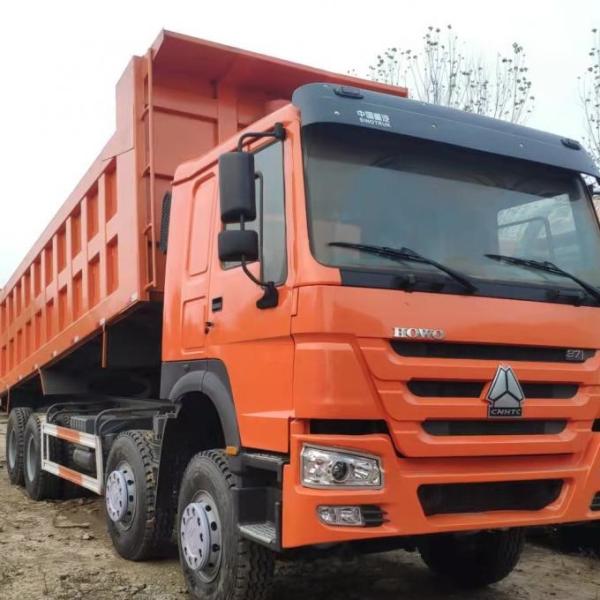 371 л.с. 375 л.с. Подержанный грузовик Howo Dump Truck Дизельное топливо Тип