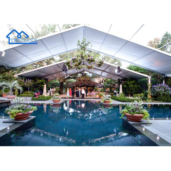 Clear Span Custom Outdoor Double-layer White Steel 5 Years Customized Tents For Events Design Event Marquee Tent
