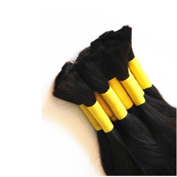 Blonde Bone Straight Human Hair Extension Double Drawn with 0.300kg Package Gross Weight