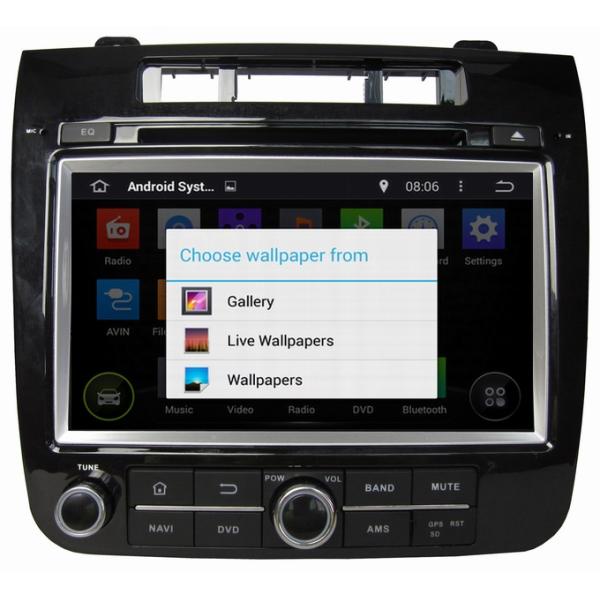 Ouchuangbo Car Radio Android 4.4 for Volkswagen Touareg (2010-) Auto Radio Stereo DVD Multimedia Kit OCB-8009D