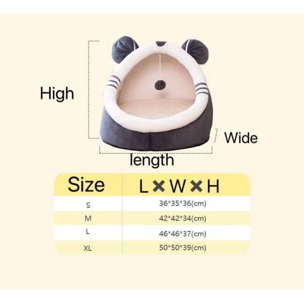 Pet Bed Wholesale Nice Quality Removable Washable Cartoon Style