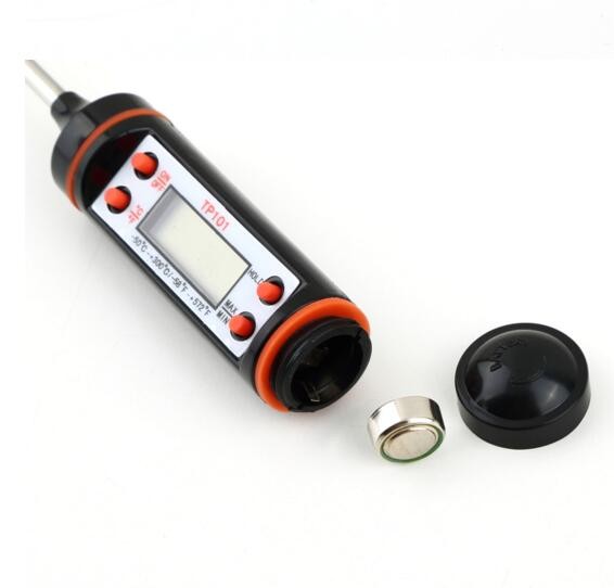 Food pen type digital kitchen food thermometer probe type electronic liquid barbecue oil temperature measurement TP-101