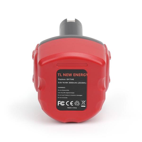9.6V 2000mAh Bosch Batería de repuesto de herramientas eléctricas para Bosch bat048, Bat100, Bat119, 2607 335 540, 2607 335 674, 2607 335 682