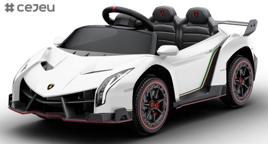 12V Licensed Lamborghini Aventador SV Kids Sports Car Toy w/ Parent Control