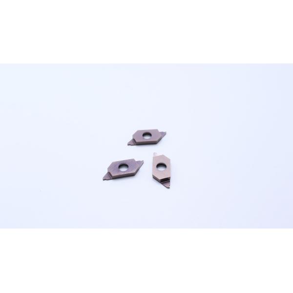 Stainless Steel Workpiece PVD Coated CNC Carbide Insert For Cut-Off Parting Off Indexable Inserts CTP07FR-TH