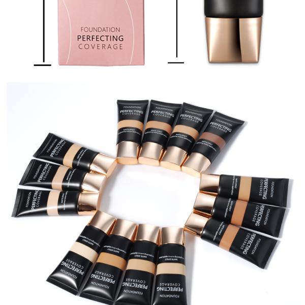 Natural Finish Foundation Liquid with Skin Loving Ingredients Full Cover Color Changing Best Foundation Makeup