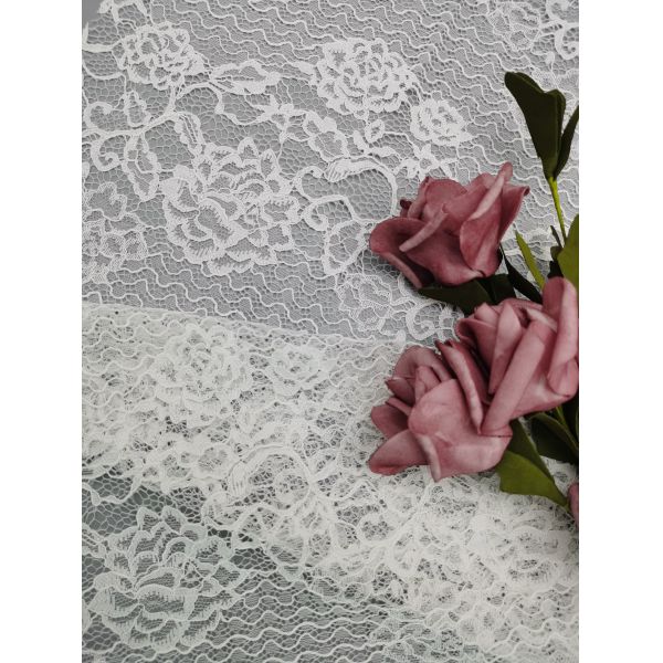 High-End Bridal Lace Fabric for Wedding Gowns Export Lace Fabric Manufacturer for Fashion Industry