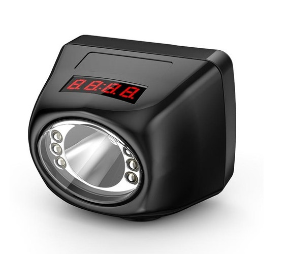 Professional 3.7V Li-Ion Battery Miner Cap Lamp with 15 Hours Continuous Lighting and 8500 Lux Brightness for Hard Hat