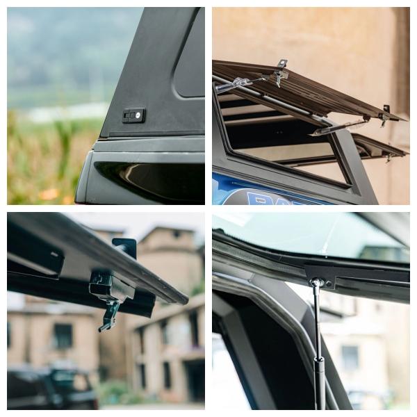 High-Quality 4x4 Truck Camping Ute Aluminum Truck Bed Topper for Hilux Tacoma Dodge Ram Canopy