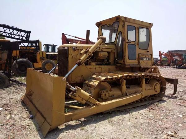 Original Japan CAT D6D Bulldozer With Ripper