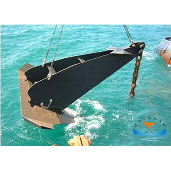 Stable Marine Boat Anchors Customization Service Galvanized Finish 200KGS-5000KGS