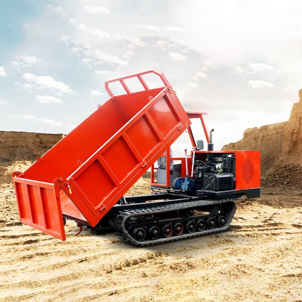 4 Ton Crawler Dumper Truck For Hardened Road Surfaces And Power Engineering