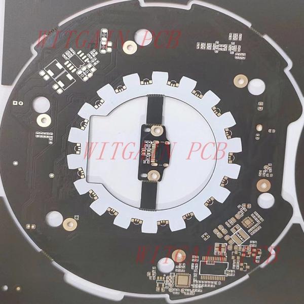 Video Conference Device 4 Layers Pcb 1.2mm Matte Black Solder Mask