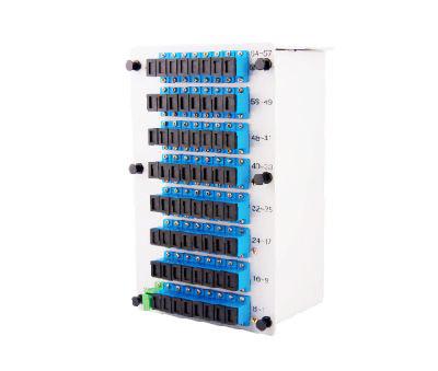 Fiber Optic Coupler Splitter SC PC 1x64 PLC Splitter Cassette Type Fiber Coupler