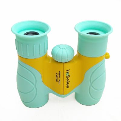 DCF Children Real Telescope Kids Plastic Binoculars For Toy Gift Learning