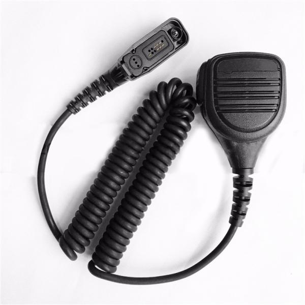 Black Plastic Handheld Radio Speaker Microphone for XiR P8668 APX7000 XPR7550 DP4800